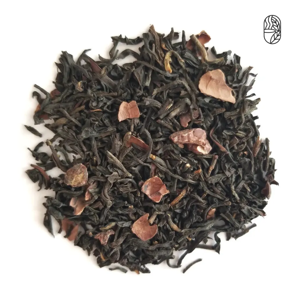 Cacao Green Tea — Cacao Green Tea - Gift Tube (30g Tube) premium tea product image | Tea Shop BD